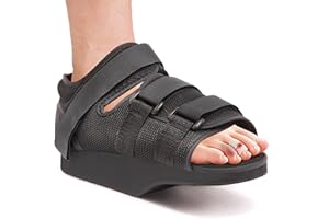 TAIRIBOUSY Post Op Recovery Shoe Adjustable Medical Walking Shoe Forefoot Off-Loading Healing Shoe for Post Surgery or Operation Support, Broken Foot, Bunions Broken Big Toe Surgery Forefoot Splint (XL)
