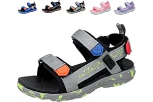 Fadezar Boys Girls Sandals for Kids Sports Outdoor Sandals with Adjustable Strap Open Toe Summer Footwear