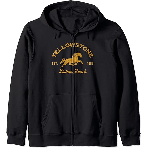 Yellowstone Dutton Ranch Langarmshirt - Offiziell Lizenziert
