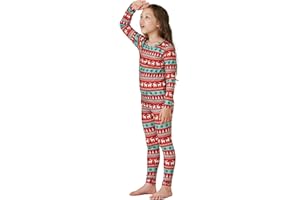 LAPASA Mädchen Innenfleece Thermounterwäsche Set, Thermo Unterhemd + Leggings Skiunterwäsche Funktionsunterwäsche Sets für Kinder 4-13 Jahre G03