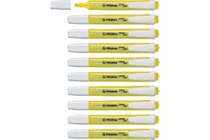 STABILO swing cool - Surligneur - Lot x 10 surligneurs fluo - Jaune