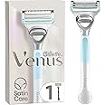 Gillette Venus Satin Care women's intimate razor, women 1 razor handle +1 razor blade, women's intimate razor helps protect the skin from irritation