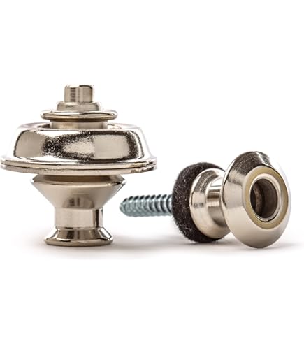 Dunlop SLS1035VN Straplok Dual Design Vintage Nickel Home - Foto 14