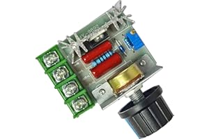 JIQI AC 220V 2000W SCR Elektronische Spannungsregler, Hohe Leistung Motor Drehzahlregler Motor Speed Kontrolle Controller