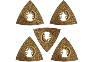 RENNIE TOOL COMPANY 5 Stück – 78 mm Hartmetall-Raspel, Multiwerkzeug-Sägeblätter, kompatibel mit Dremel Fein Multimaster Makita usw. oszillierend