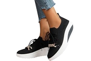 Gsheocm Chaussures de Sport orthopédiques pour Femme - Élégantes et Douces - Légères et Respirantes - Chaussures de Marche - Chaussures de Course à Pied - Chaussures de Sport de Loisirs