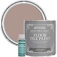 Rust-Oleum Pink Washable Matt Floor Tile Paint, Matt Finish - Haversham 2.5L