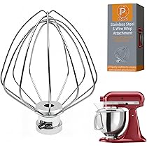 Frusta A 6 Fili Per KitchenAid - Acciaio Inox Per Impastatrici Artisan E Classic - Foto 4