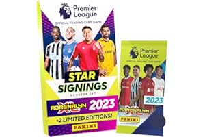 Tilz Panini Premier League 2022/23 Adrenalyn XL Star Signings Set - 44 Trading Cards with 2 Limited Edition Cards
