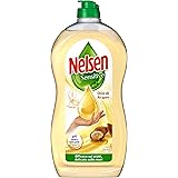 Nelsen Nelsen Olio D'Argan, Detersivo Per Piatti A Mano, Rimuove Grasso Ed Incrostazioni, Delicato Sulle Mani, 900Ml - 970 g