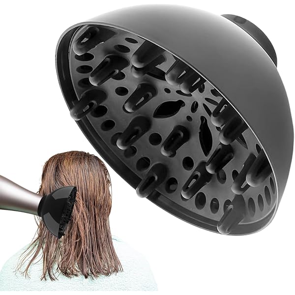 Universal-Haardiffusor Für Föhn – Verstellbar 3,8–6 Cm, Für Locken & Volumen