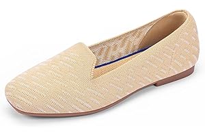 Frank Mully Loafer mit runder Zehenpartie für Damen, Flache, Bequeme Arbeitsschuhe, niedlicher Penny-Loafer zum Hineinschlüpfen, Ballerinas