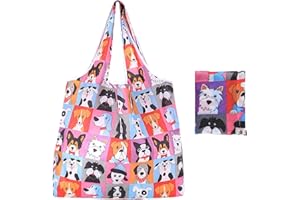 NyxSeat torba dla szczeniaków, wodoodporna, przyjazna dla środowiska, składana torba na zakupy o dużej pojemności, nadrukowana torebka na żywność