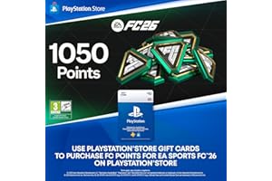 ELECTRONIC ARTS PlayStation Store Gift Card for FC 26 Ultimate Team - 1050 FC Points - PS4/PS5 Download Code - UK Account
