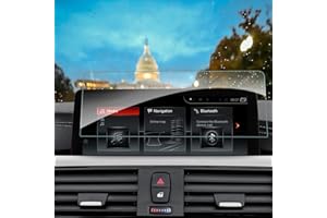 SHAOHAO Protector de pantalla de navegación para BMW Serie 1, 2, 3, 4, X2, X3, X4, 8,8 pulgadas, GPS, transparente, resistente a los arañazos, 9H, antihuellas dactilares, cristal templado