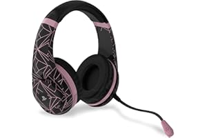 4Gamers, Officially Licensed Pro4-70 PS5/PS4, cuffie auricolari, oro rosa, Abstract Edition (PS4/)