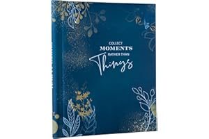 GRUPO ERIK Album Photo Erik - Glitters - 30 Pages Adhésives - Bleu - 24x32 cm