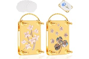 GUUFOO Micro Flower Press Kit: Miniature Flowers Press Set DIY Flowers Press for Adults - Metal Flower Maker Press-Kit for Art and Craft Lovers, Plant Lovers