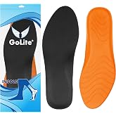 Extra Konfor Ayakkabı Tabanlığı, Memory Foam Hafızalı Topuk Dikeni İ&ccedil; Tabanlığı, D&uuml;z Taban - GoLite M24 Insole (Yeşil, 47)