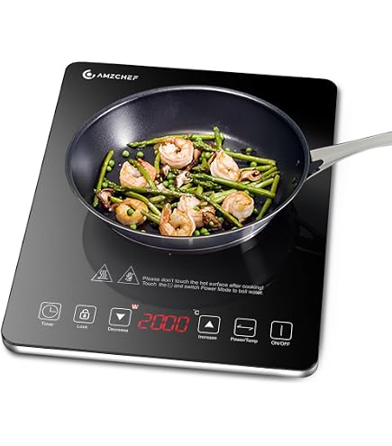 Cuisinière à Induction Professionnelle Royal Catering 4 Foyers 17000W - Horeca