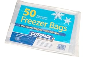 CATERPACK BY ROBINSON YOUNG Caterpack Freezer Bags, 50-Piece