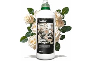 ProviPlant Rosen Engrais liquide – Pour massifs, arbustes et rosiers grimpants – 1 litre de concentré pour jusqu'à 200 litres d'eau d'arrosage – Intérieur et extérieur – Fabriqué en Allemagne