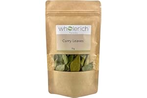 Curry Leaves 10g (Sri Lankan, Naturally Dehydrated) - Wholerich Foods