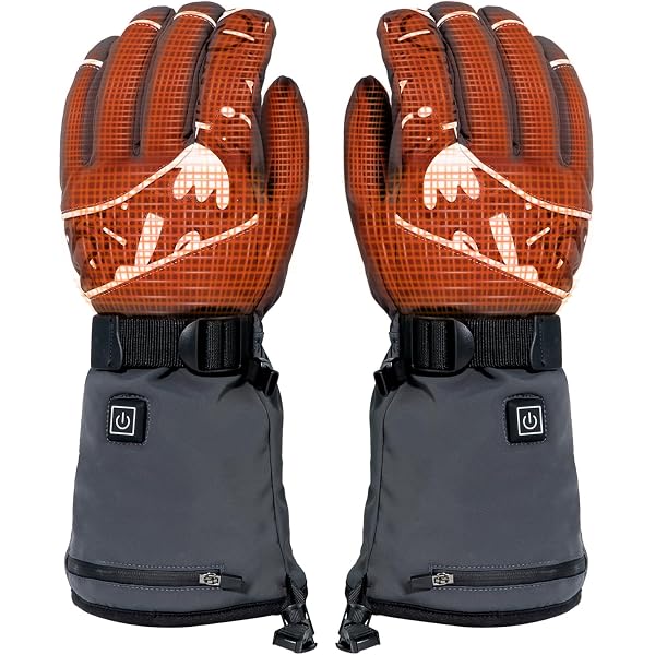 beheizbare handschuhe berlin KUTOOK Herren Damen Elektrische Heizhandschuhe Wasserdicht Winddicht mit 3M Thinsulate Winterhandschuhe Touchscreen Reflektierend für Ski Wandern Motorrad M Fashion Bonanza Fahrräder zum Verkauf 9-10 Jahre Farbe:Woodlove