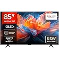 TCL 85T8C-UK 85" 4K 144Hz Gaming QLED Onkyo 2.1 Dolby Atmos Google TV with Dolby Vision & HDR 10+ BBC iPlayer (2025 New Model)