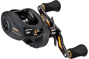 PENN Fathom Low Profile Baitcasting Reel - Saltwater Fishing Reel for Jigging, Jig , Bait and Lure Fishing