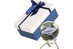 ALEEIK Kristall Kugel 60mm Fotografie Kugel Kristallkugel mit Ständer Glas Kugel Glaskugel Dekorative Fotokugel für Zuhause