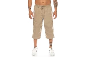 KENDINDZA COLLECTION Kendindza Herren Bermuda abnehmbare Beine Zipp-Off von 3/4 in Kurze Hose