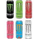 Monster Energy Enerji İ&ccedil;eceği 500 ml 6 lı Karma Paket