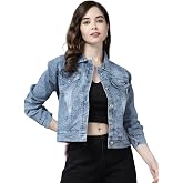 Aarika Women's Denim Regular A-Line Coat