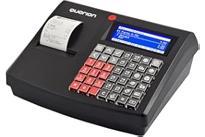 QUORiON Kassensystem QMP 60 Registrierkasse inklusive TSE USB-Stick mit 3 Jahren Laufzeit, progr. Tastatur und Software für Handel, Kiosk, Friseur, Bäckereien