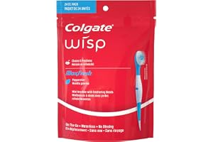 Colgate Wisp Portable Mini-Brush Max Fresh, Peppermint, 2 Pack (24 Count)