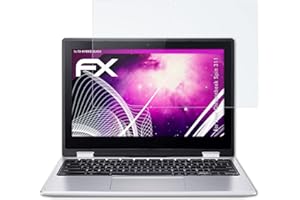 atFoliX Plastic Glass Protective Film compatible with Acer Chromebook Spin 311 Glass Protector, 9H Hybrid-Glass FX Glass Screen Protector of plastic