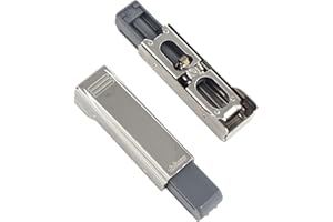 SOTECH Amortisseur pour Porte et Meuble avec Softclose pour Paumelles d‘Angle pour Perfectionnement Contenu: 2 Tampons