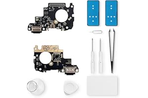 Eonpam Dock ricambi per Xiaomi Mi 9 Connettore di Ricarica Porta Caricatore Port Microfono Audio Jack + Kit di Riparazione Sostituzione