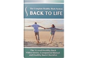 BACK TO LIFE Complete Healthy Back System, DVD, Manual and Checklist, Emily Lark's Healthy Back System, End Back Pain, End Sciatica with Simple Exercises