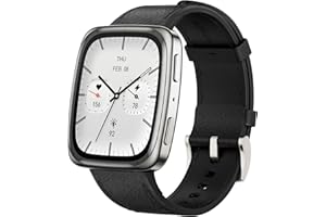 Amazfit Active 2 Smartwatch 44 mm, GPS z mapami i nawigacją, monitor aktywności, 10 dni pracy baterii, monitor snu, 160+ trybów sportowych, wodoodporny, dla Androida i iPhone’a, czarny silikon
