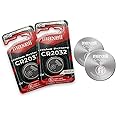 Maxell CR2032, Main Battery Master Lithium Coin Cell Battery 3 V Blister Pack of 2 by Maxell