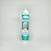 Sista Duşakabin Silikonu Şeffaf 280 ml%100 Silikon Kokusuz Suya ve Neme Dayanıklı