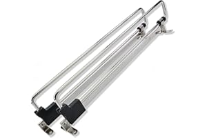 Mprofi MT® 2 Piezas | Percheros Extraibles 500mm | Barra Armario Extensible | Perchas Ropa | para Armarios Dormitorio, Organizador Armario Ropero, Barra Colgar Ropa, Colgador Ropa | Acero