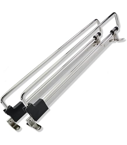 2 Appendiabiti Estraibili SO-Tech - Braccio 330mm, Portata 8kg, Per Armadi