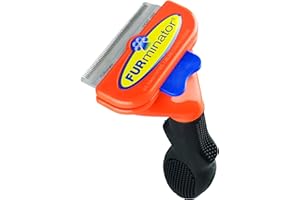 FURminator Short Hair deShedding Tool for Medium Dogs