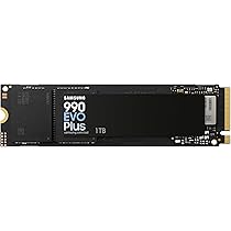 Samsung 990 EVO Plus, 1TB, PCIe 4.0 x4 / 5.0 x2, NVMe2.0 (up to