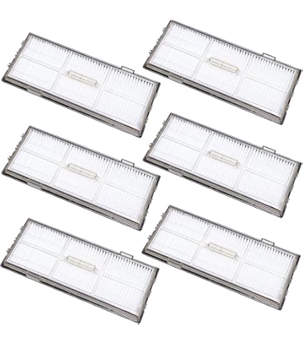 HUAYUWA Ersatzteile-Set Für Roborock S7, T7S, T7S Plus – 3 Fünfeckige Seitenbürsten + 3 Filter + 3 Lappen