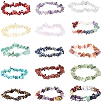 SUNNYCLUE Kit Fai-da-Te Per Collane In Quarzo Rosa Naturale - 3 Ciondoli (Cuore, Proiettile, Lacrima) Con Catene In Acciaio Inox, Pietre Curative