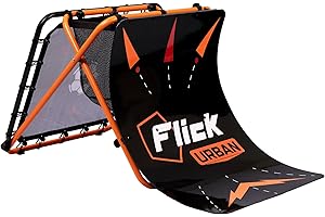 Football Flick Equipo Urbano de Fútbol Rebound Nets Negro